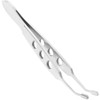 Meibomian Gland Expressor Forceps, Stainless Steel Eyelid Massage Tweezers Round