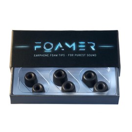 FOAMER C (S/M/L 3) • 3 Paar Schaum Ohrpolster für Jabra Elite 65T & 75T In Ear Kopfhörer • Ersatz für Silikon Ohrhörer Aufsatz • Extra Bass & Klarer Klang • Ohrstöpsel, Memory Foam Earphone Tips
