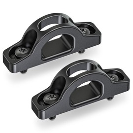 Tie Down Hooks Truck Bed Anchors Rear Rope Hook Compatible with 2005-2024 Frontier / 2004-2015 Titan, Replace 93806-7S200 938067S200, Black, Pack of 2