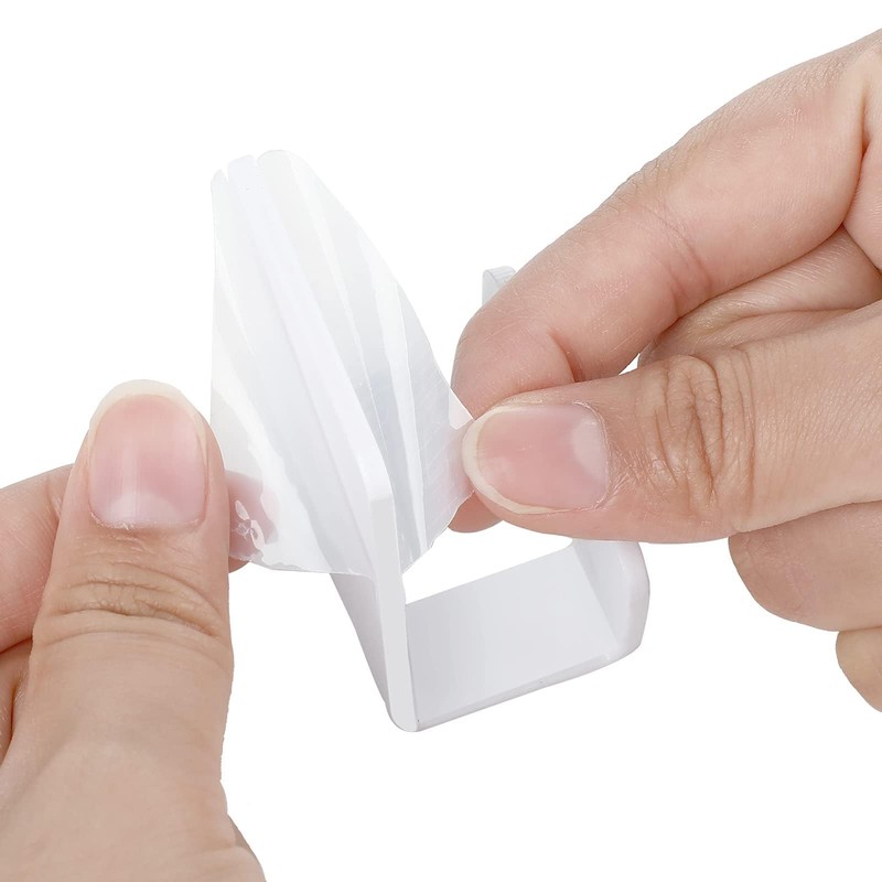 JWCE. Razor Holder Hooks Shower Hook with Acrylic Adhesive for