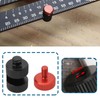 eMagTech Stair Gauge, Lightweight Aluminum Alloy Red Stair Layout Measuring