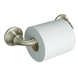 KOHLER K-11374-BN Forté Toilet Tissue Holder, Vibrant Brushed Nickel