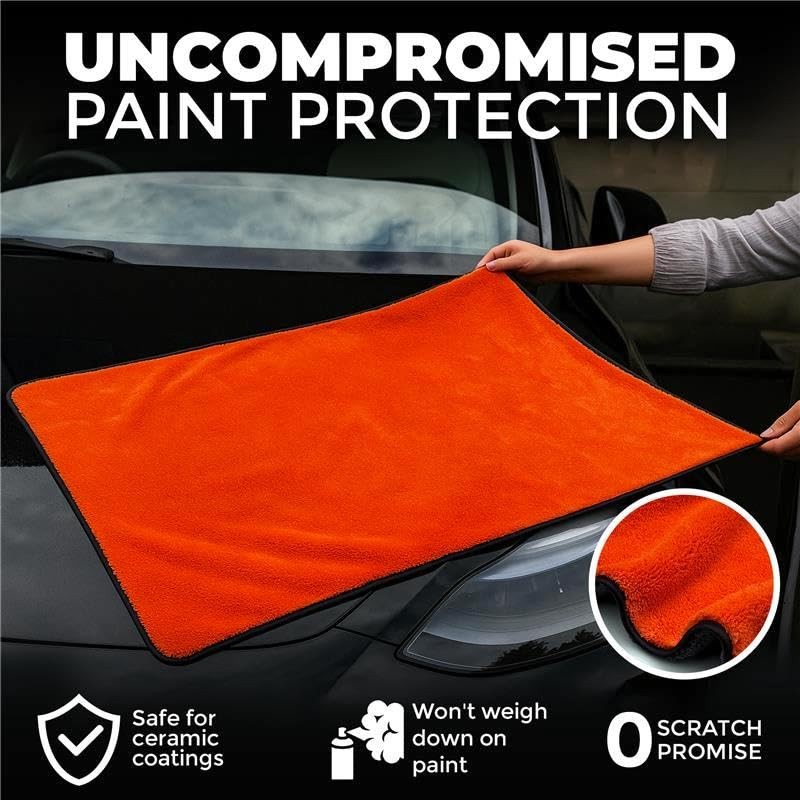 Towelogy® Car Drying Towel Extra Large - Double Sided 90x60cm