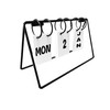 Foldable & Reusable Metal Flip Calendar - Large Display Daily