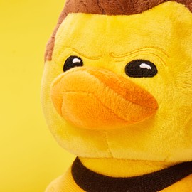 TUBBZ Plush: Star Trek - James T. Kirk Cosplaying Rubber Duck Soft Plush Collectible Toy