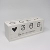 Beautiful Memo Cube, Countdown Dice, Wooden Countdown Calendar for 8