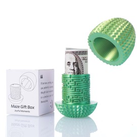 2026 Creative Gift Box: Easter Egg Mystery Puzzle with Hidden Compartment, Reusable Brain Teaser Game for Adults & Kids, Money Gift Ideas for Birthday Christmas Party Celebration