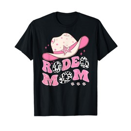 Rodeo Mom Pink CowGirl 1St Birthday Family Matching T-Shirt