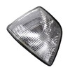 Left Right Turn Signal Light With White Lens Replacement for