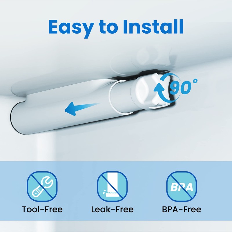 Haprait Replacement for Frigidaire EPTWFU01, Pure Source Ultra 2, FPBC2277RF,