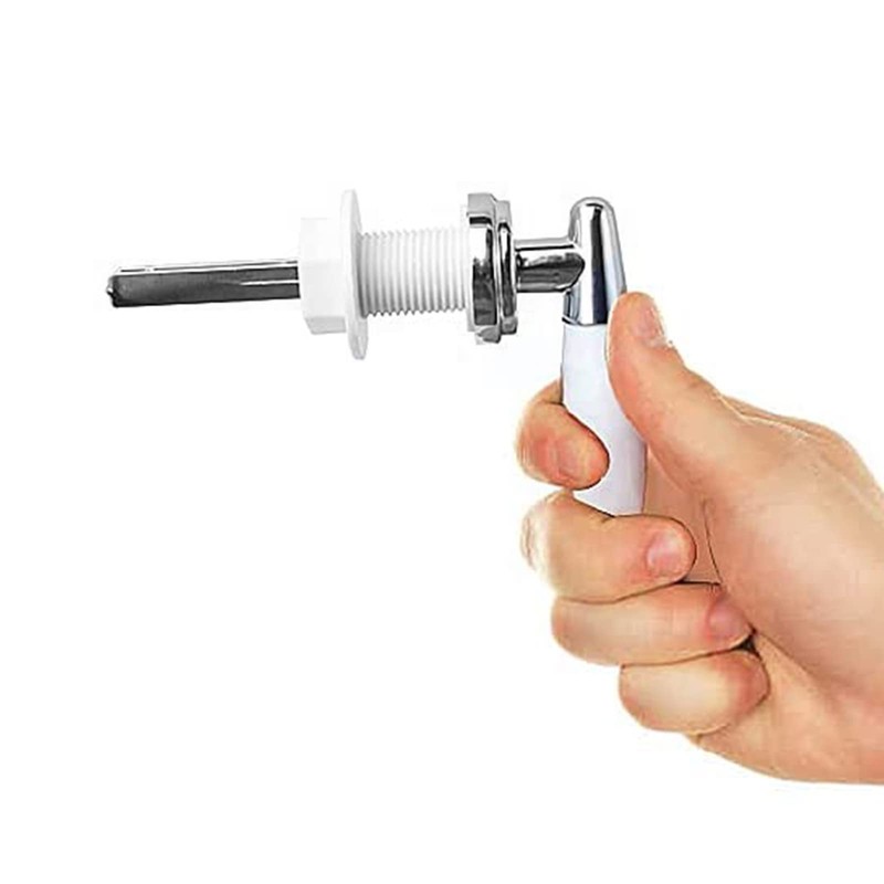 Metal Toilet Handle Cistern Lever Replacement Flush Lever Kit Metal