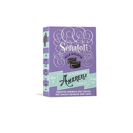 Dolci Aveja Senatori alla Violetta, 4 x 60 Gr, Liqurizia Amarelli - 240 gr
