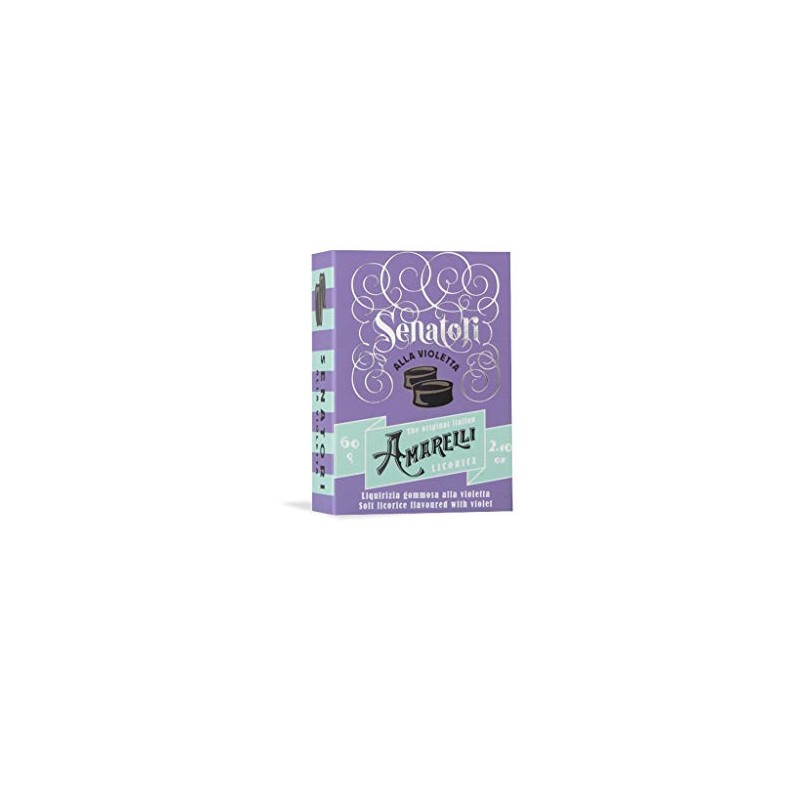 Dolci Aveja Senatori alla Violetta, 4 x 60 Gr, Liqurizia
