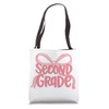 Preppy Second Grade Coquette Bow Back To School Teacher Girl