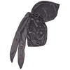 Dream Men's Silky Satin Deluxe Black Du-Rag (Pack of 2)