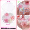 Kikonoke 420PCS Bow Nail Charms Kit with Half Pearls, 3D