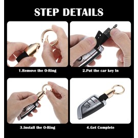 ValueBargain 3 Stück Leder Schlüsselanhänger, Schlüsselanhänger Autoschlüssel PU-Leder mit Metallring, Robust Und Elegant für Männer Frauen oder als Praktisches Geschenk