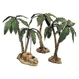 Town Well and Palm Trees - Little Town of Bethlehem