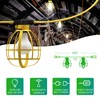 LEDIARY 200FT Construction String Lights, 20 Bulbs 200W 21000LM Work
