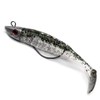 T-Tail Jig Head Soft Fishing Lure with Barbed Hook, Sinking