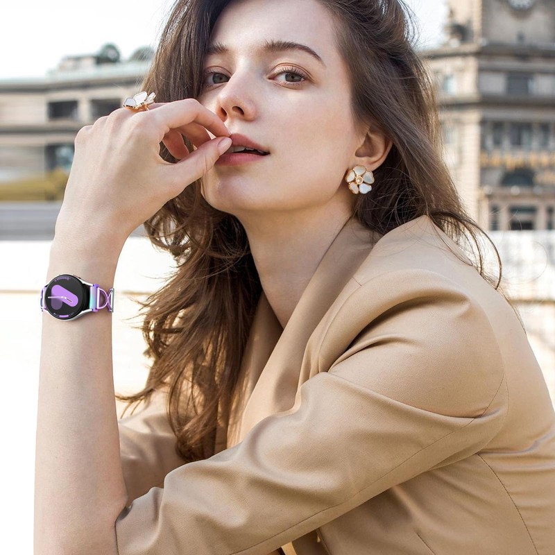 Dirrelo Metal Strap Compatible with Samaung Galaxy Watch 7 6