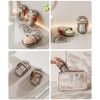 Doter Travel Soap Case, Leakproof Soap Container with Lid, Portable