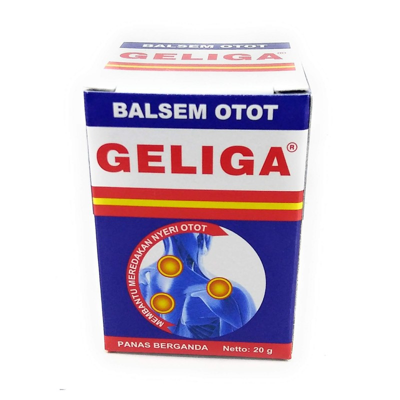 Cap Lang Geliga Muscular Balm, 20 Gram (Pack of 3)