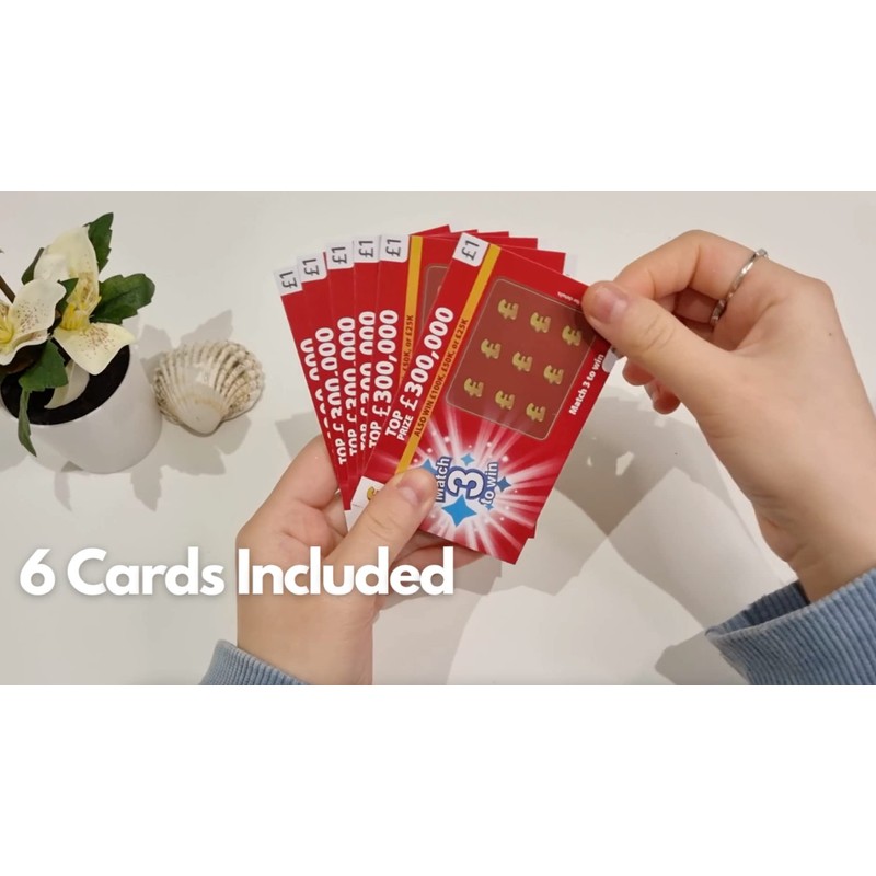 Gender Reveal Scratch Cards (It's a Girl)