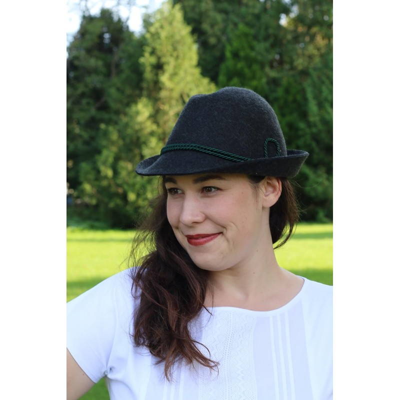 Breiter Traditional Hat Anthracite Size XL (60-61)