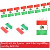 2 Packs 60feet Mexico Flag Banner String Mexican Flags Small