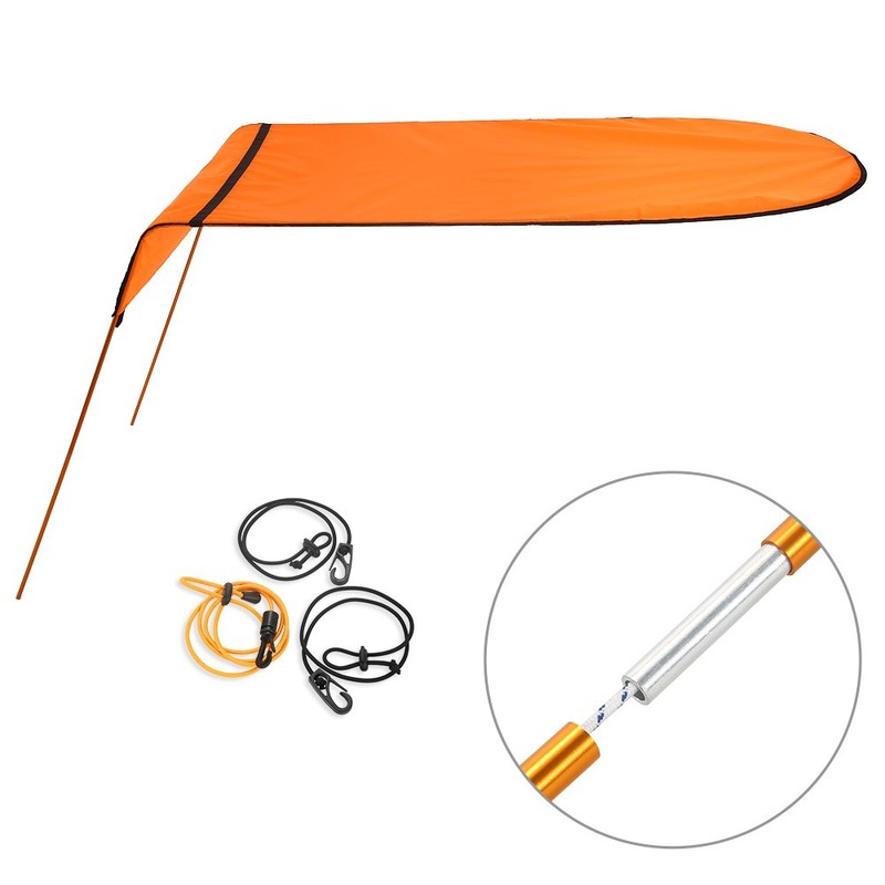 Lixada Kayak Boat Canoe Sun Shade Canopy for Single Person