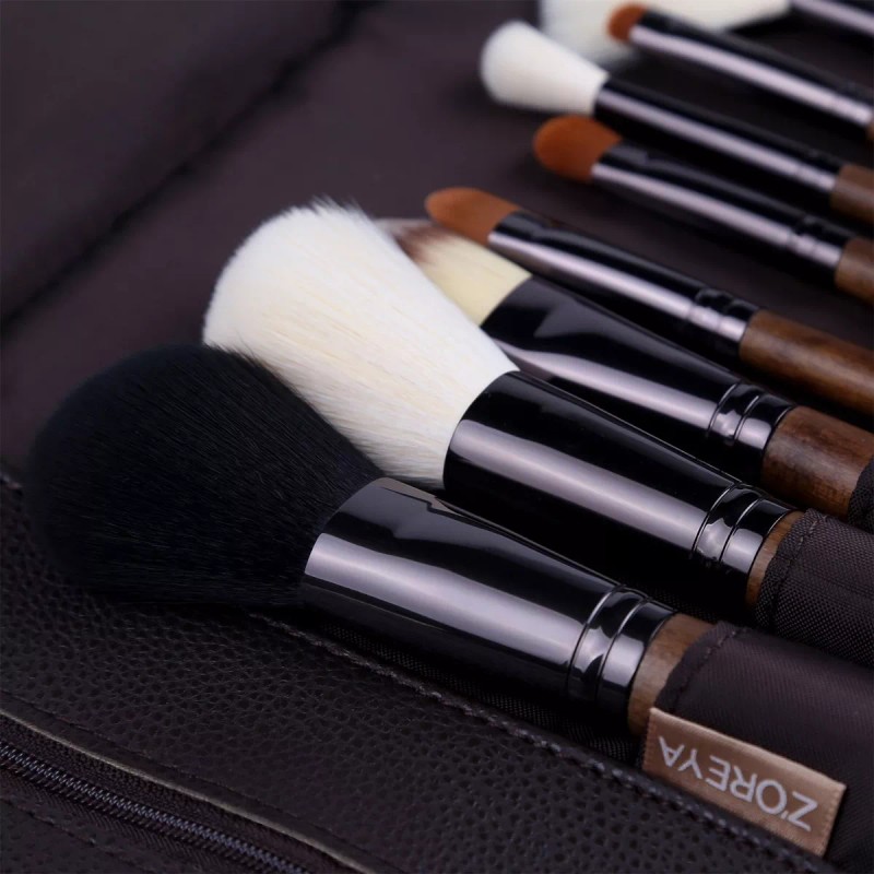 Zoreya (tm) De Pinceles De Maquillaje 15pc De Gama Alta