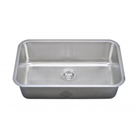 Wells Sinkware Stainless Steel Single Bowl Undermount Kitchen Sink 3018-9