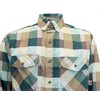 VATRENUS FR Shirts for Men Print Plaid 6.5oz Flame Resistant