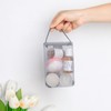 BLULILY Clear Travel Makeup Bag For Case Clear Travel Toiletry