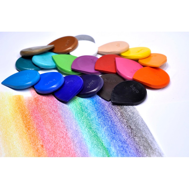 Boya Soft Wax Pastel Crayon - Realgar (Orange) Single