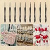 Aiyraa 9-Piece Crochet Hook Set, Ergonomic Crochet Hooks with Lightweight