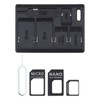 2 x SIM Card Adapter Storage Boxes, Micro Nano to