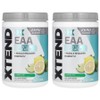Extend EAA Essential Amino Acid Powder Lemon Lime Flavor, 336g, 2 Pieces / 엑스텐드 EAA 에센셜 아미노산 파우더 레몬 라임 맛, 336g, 2개