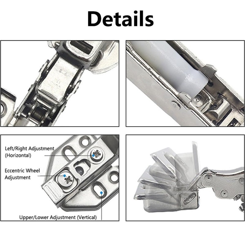 SEIWEI C80 Non Overlay Cabinet Hinge with Face Frame Plate