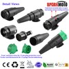 SPARKMOTO 13 Pin Trailer Plug and 13 Pin Trailer Socket,12V