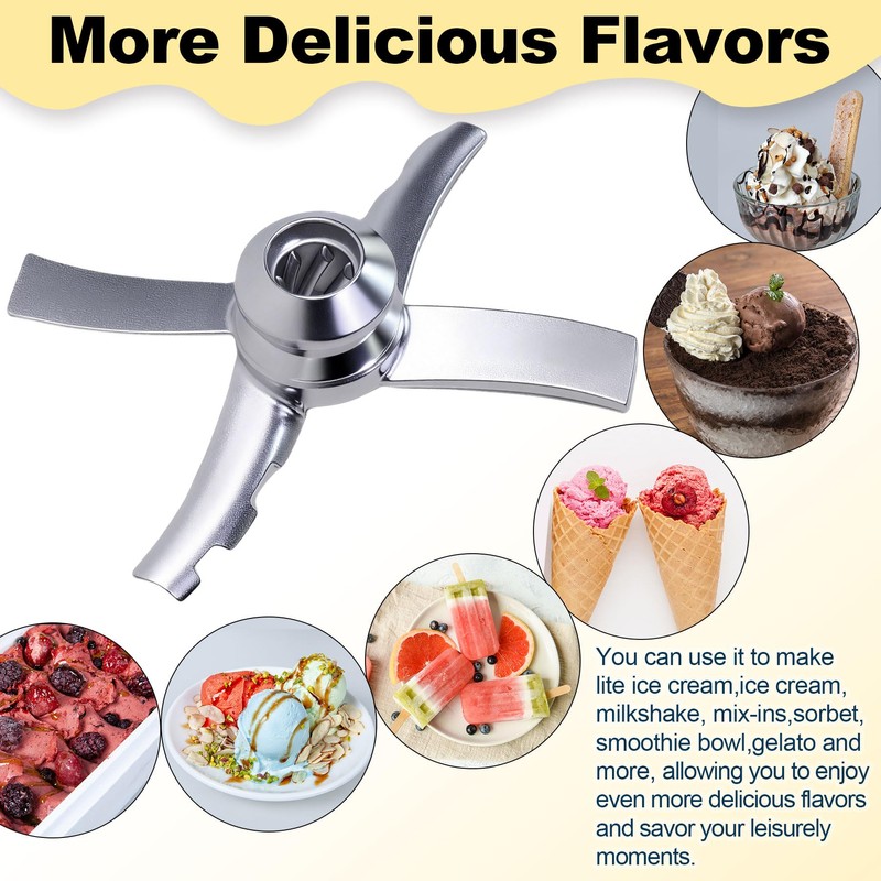Replacement Paddle Blade for Ninja Creami NC300 Series Ice Cream