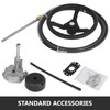 Bestauto Outboard Steering System 14' Outboard Steering Kit 14 Feet
