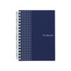 Lihit Lab Hirakuno N1671-11 Twist Notebook, A6 Vertical, Navy