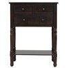 LUMISOL Narrow Hall Console Table, Slim Entryway Sofa Table with