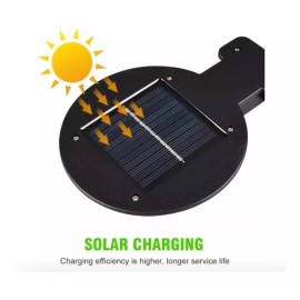 Clicmania Lámpara Solar Para Exteriores Contra Agua Sensor Movimiento