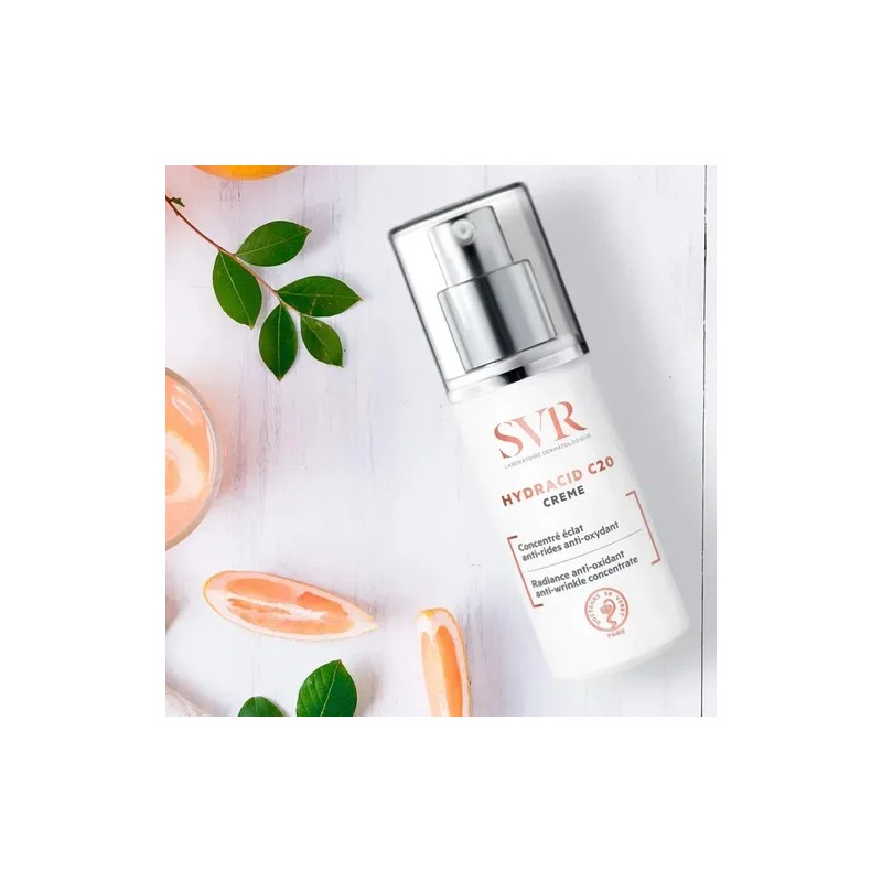 Svr Hydracid C20 Crema 30ml Anti-oxidante Vitamina C Ácido Hialurónico
