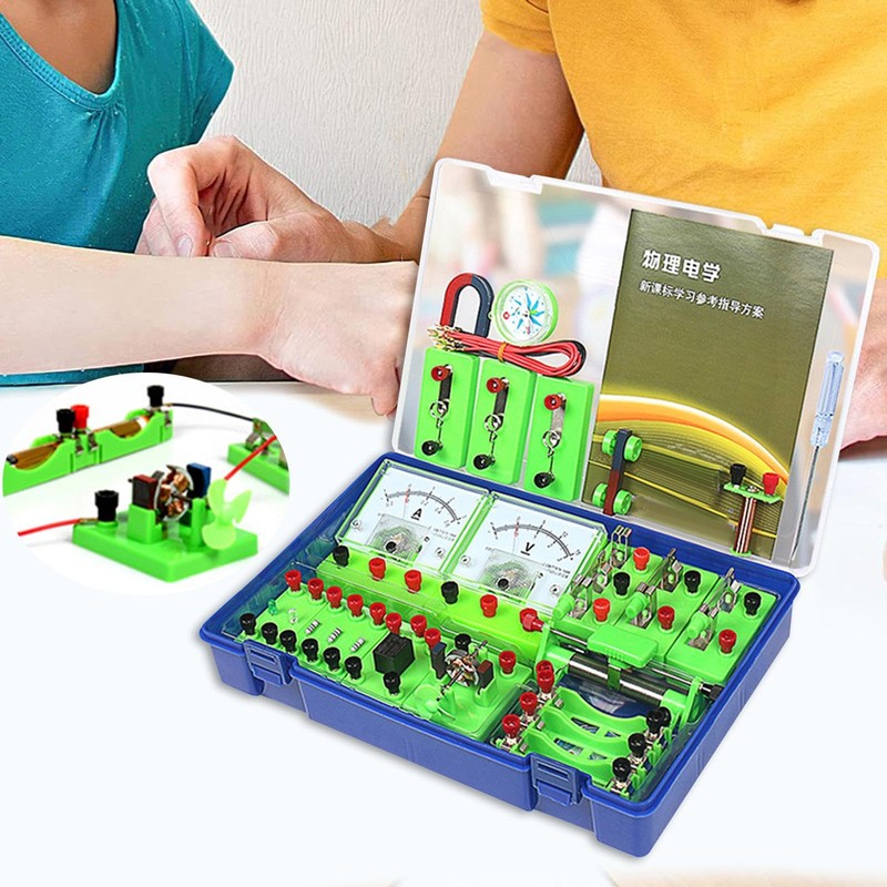 Milageto Physics Electric Learning Starter Kits Basic Lightweight Electricity Experiment