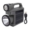 Solar Flashlight Handheld LED Spot Light Flashlight with Dual Side