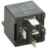 HELLA 933332011 12V 20/40A SPDT Relay with Bracket , Black